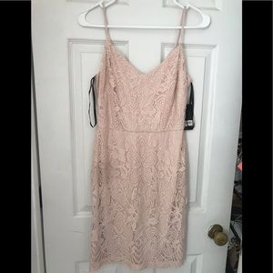 Soft Pink Nude Dress